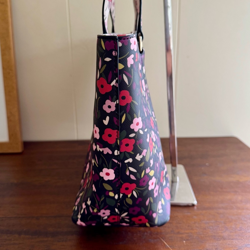 Kate Spade Laurel Way Boho Floral Medium Dally Bag EUC - Picture 5 of 14